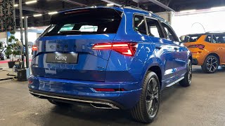 New SKODA KAROQ 2024 FACELIFT  visual REVIEW Sportline [upl. by Llenra31]