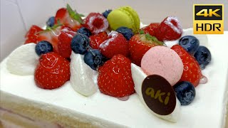 Aki Boulanger 🇯🇵 Strawberry Cake  Fraisier 6p 🍰 [upl. by Ecilahc]