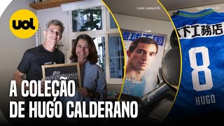 HUGO CALDERANO DO TÊNIS DE MESA TEM UM QUARTO RECHEADO DE TROFÉUS MEDALHAS E MEMÓRIAS DA CARREIRA [upl. by Stan]