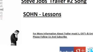 Steve Jobs  Trailer 2 Song Sohn Lessons  Michael Fassbender Movie [upl. by Eylrac]