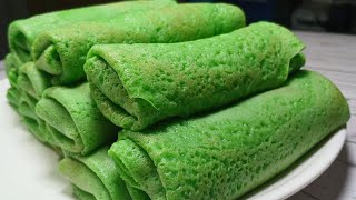 Kuih Ketayap  Dadar Gulung  Kulit Lembut dan Bopeng [upl. by Gaulin957]