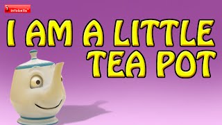 Im a Little Tea Pot  Nursery Rhymes 3D Animated [upl. by Ainoval]