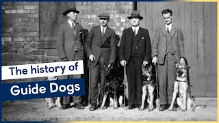 The history of Guide Dogs – featuring our very first guide dog partnerships [upl. by Bullion]