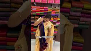 Sri lakshana silk 🤩 whatsapp919788888648 tamil saree madurai chennai wedding [upl. by Tlihcox220]