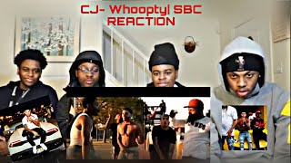 CJ  WHOOPTY Official Video SBC REACTION [upl. by Michaeu]