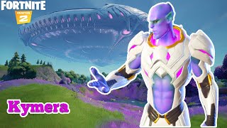 NEW KYMERA SKIN GAMEPLAY  FORTNITE KYMERA SET [upl. by Yrovi]