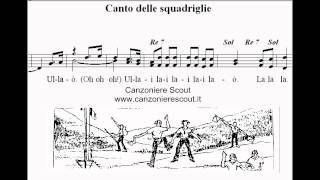 Canto delle squadriglie Canto scout tradizionale degli esploratori [upl. by Annaig]