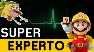 SUPER EXPERTO NO SKIP De Infarto   Super Mario Maker en Español  Zeta SSJ [upl. by Eldred]