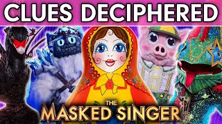 ‘The Masked Singer’ Recap Russian Dolls Reveal and Clues Explained  Episode 9  The Ringer [upl. by Anceline]