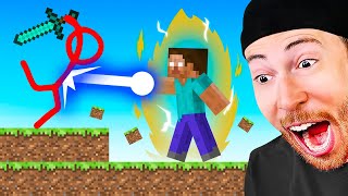 The BEST Stick Fight ANIMATION vs MINECRAFT [upl. by Buote]