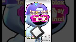 Tebrikler roblox olmadan 2 ay yaşadınız [upl. by Alburga]