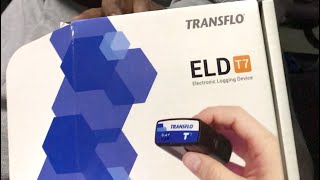 Unboxing the Transflo T7 Electronic logging deviceELD [upl. by Malloy]