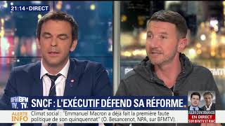 O Besancenot vs O Véran LREM Duel sur BFMtv 304 [upl. by Enilraep]