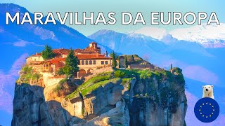 MARAVILHAS DA EUROPA  Os lugares mais surpreendentes de todos os países europeus [upl. by Ahsinik975]