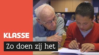 Kijk mee in de rusthuisklas waar kinderen en ouderen van elkaar leren [upl. by Akemej281]