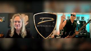 AMAZING BASS STORIES WITH DINGWALL DingwallGuitars [upl. by Relyuc]