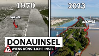 Die größte Baustelle in der Geschichte Wiens  So wurde die Donauinsel in Wien gebaut [upl. by Ahsitnauq]