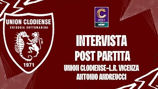 Le voci del post gara Antonio Andreucci [upl. by Maurreen]