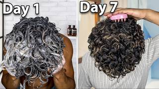 One Week Of Curly Hair [upl. by Nylekoorb822]