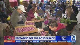 Rose Parade preparations near finish line as New Years Day draws closer [upl. by Kelila]