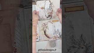 Jardin dHiver Album scrap scrapbook scrapbooking [upl. by Euqitsym319]