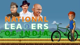 National leaders of India Indian National LeadersNational leaders name of India [upl. by Artep911]