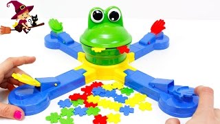 La Ranita Glotona 🐸 Juegos de Mesa para Niños [upl. by Saihtam]