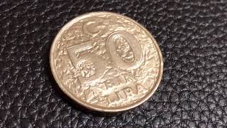 Coin 50 Bin Lira 1999 Turkey [upl. by Lester]