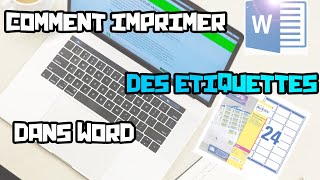 Comment imprimer sur des étiquettes facilement sur Word [upl. by Mellisa4]