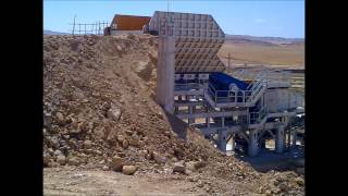 CRIFI CRUSHING PLANT  INSTALLATIONE DE CONCASSAGE [upl. by Nylloh]