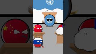 Taiwan issue countryballs taiwan china usa russia funny [upl. by Kristof]