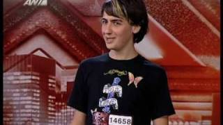 X Factor 3 Greece  Auditions 6  Mavrikios Mavrikiou [upl. by Vowel523]