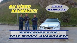 MERCEDES E200 BU TEST KAÇMAZZZZ TEST SÜRÜŞÜ [upl. by Adia]