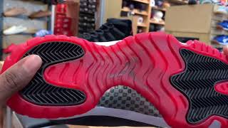 Review 201  Jordan 11 Retro Bred Velvet Women’s 2024 [upl. by Haisi]