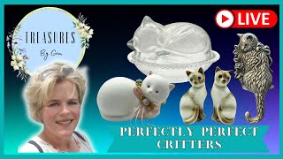 Perfectly Perfect Critters LIVE SALE from Treasures By Gem [upl. by Mona]