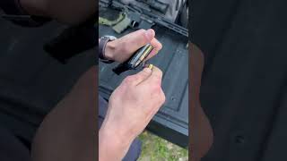 Incendiary 556 Rounds Ar15 making sparks fly fire bigiron steel marines boom asmr usa at [upl. by Llertrac]