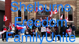 Shelburne Ontario Rally to restore freedom in Canada [upl. by Aniuqaoj]