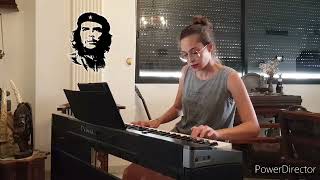 Nathalie Cardone  Hasta Siempre Comandante piano cover  SHEETS [upl. by Selmore]