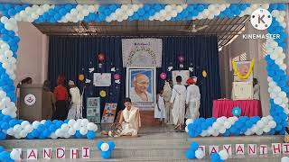 Gandhijayanthi Day Celebration 2024Part1Good Shepherd EMHS Manappuram1 [upl. by Aikan]