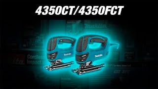 Makita 4350CT и 4350FCT Сетевые лобзики от Макита [upl. by Ayotnom]