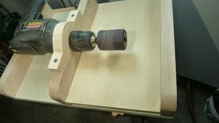 Drill Thickness sander [upl. by Ramej]