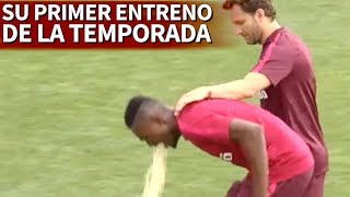 Vomita en el primer entrenamiento del Atlético  Diario AS [upl. by Cordova]