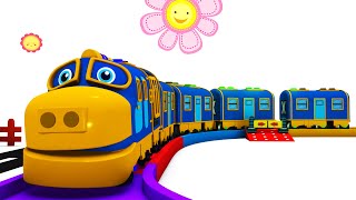 Chuggi The Cartoon Train  Toy Factory Cartoon Videos for Kids  Trains Carton Toy Factory [upl. by Otrebogir546]