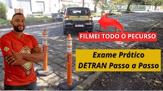 Percurso Completo do exame prático do DETRAN [upl. by Anade219]