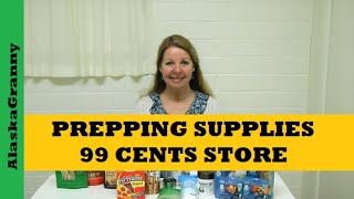 Prepping Supplies 99 Cents Store Haul  Preppers Things to Stockpile Now [upl. by Ayekehs]