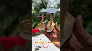 Solar Power Boat Useing Dc Motor  School Science Project shorts solar dcmotor [upl. by Lerraj]