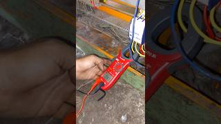 220 Volt Conncter Amper Check viralshort ytshorts reels yt electric electrical [upl. by Anikes]