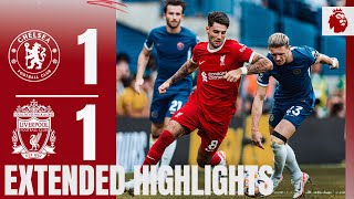 EXTENDED Highlights Chelsea 11 Liverpool  Match action from Reds Premier League opener [upl. by Doowrehs]