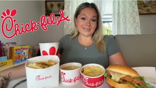 CHICKFILA MUKBANG  TEACH YOUR KIDS BETTER [upl. by Zeba885]