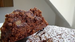 Brownies mit Walnüssen Schokoladenkuchen [upl. by Deering341]